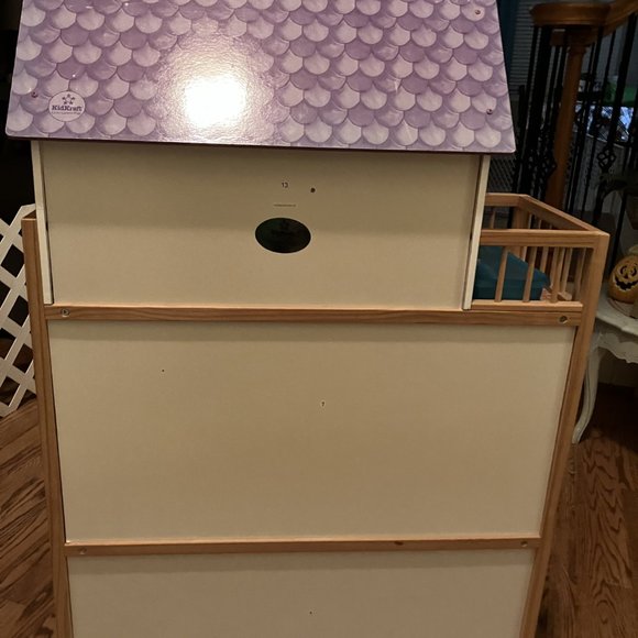 KidKraft Toys Wooden Threestory Kidkraft Patio Pool Dollhouse Poshmark